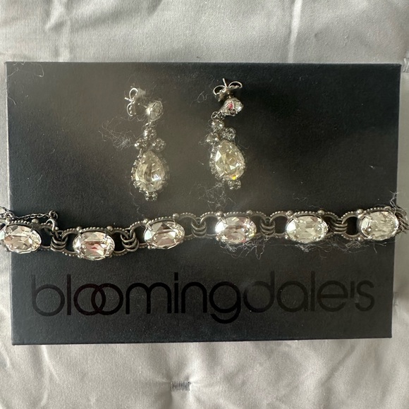 Like new bracelet and matching earings purchased from Bloomingdales - Picture 5 of 5